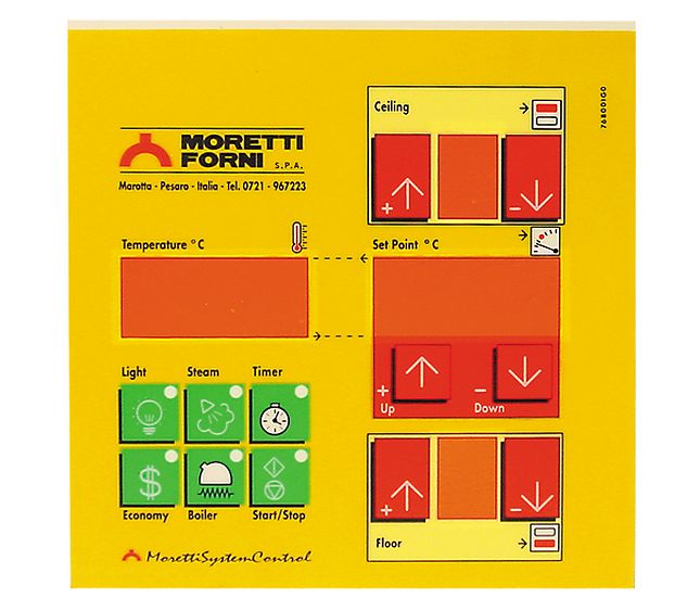 Polyester Label with Code 768001G0 Yellow – Genuine Part 24161948