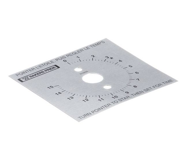 Timer Plate, 15 Min – Genuine Part PT00074953
