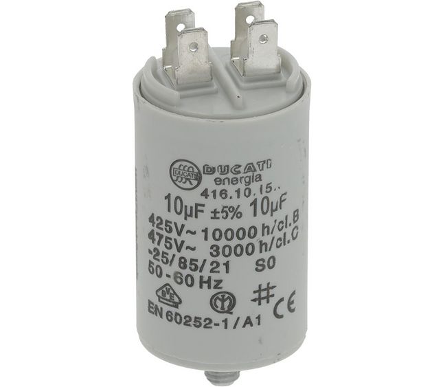 Capacitor Ducati Energia 10µF – Genuine Part 3068016