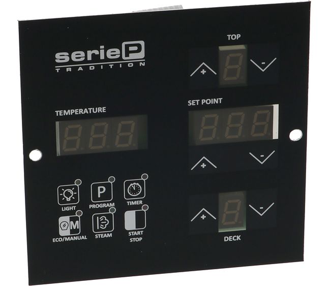 Black Electronic Control Panel Timer + Hum. El. Mod. Bakery Ovens – Genuine Part 41698354