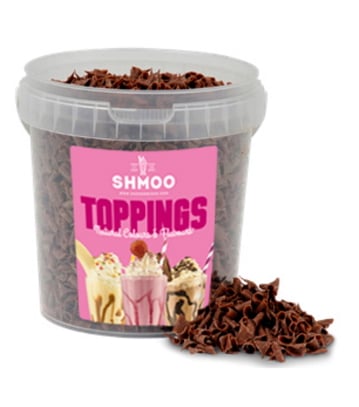 Shmoo Toppings - Chocolate Curls 1x300g