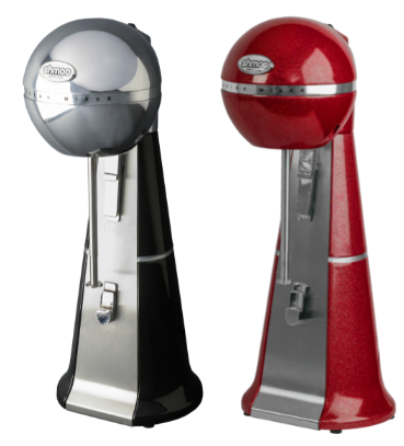 Shmoo Black/Chrome Spindle Drinks Mixer
