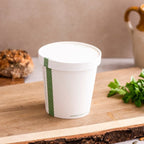 Vegware 115-Series flat paper hot lid
