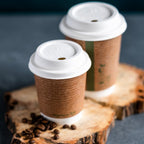 Vegware 79-Series moulded fibre hot cup lid
