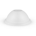 Vegware 89-Series Nourish moulded fibre cold cup dome lid, straw slot