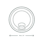 Vegware 96-Series PLA sipping lid