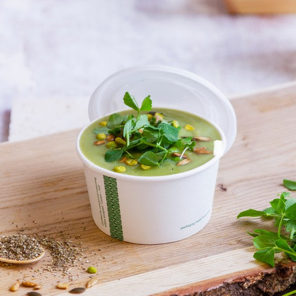 Vegware 90-Series flat CPLA hot lid