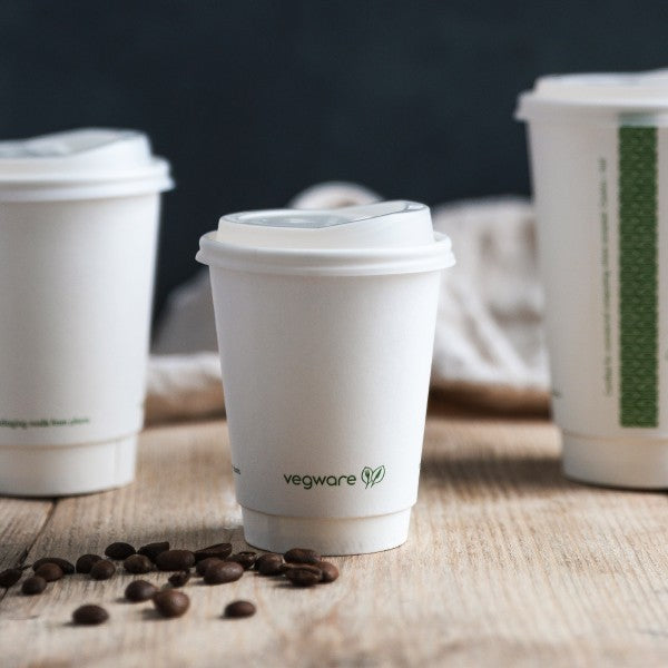 Vegware 79-Series CPLA hot cup lid