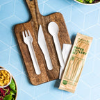Vegware Compostable paper cutlery kit