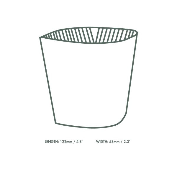 Vegware Large clutch (fits 89-Series cups)