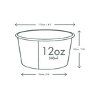 Vegware 12oz / 360ml soup container, 115-Series