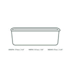 Vegware 24oz / 750ml rectangular kraft food container