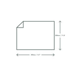Vegware 400 x 300mm white greaseproof sheet - Bakery