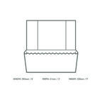 Vegware 8 x 2 x 9in / 205 x 50 x 230mm Therma paper pouch