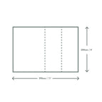 Vegware Ovenable wrap 11 x 2.5 x 8in / 290 x 50 x 200mm