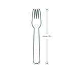 Vegware Compostable wooden fork, wrapped