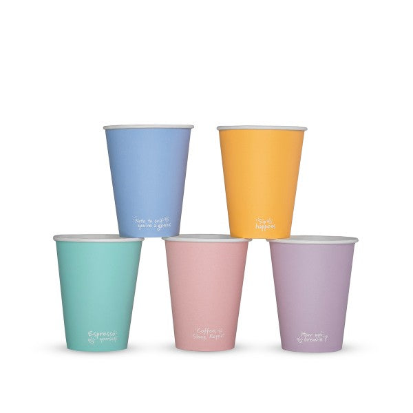Vegware 8oz / 250ml Feel Good hot cup, 79-Series - EU