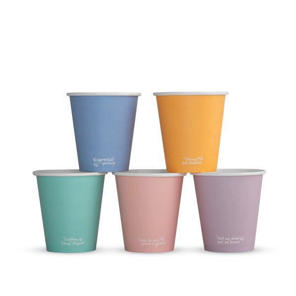 Vegware 10oz / 320ml Feel Good hot cup, 89-Series
