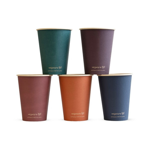 Vegware 12oz / 360ml Feel Snug hot cup, 89-Series