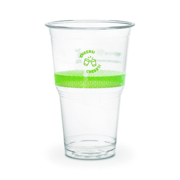 Vegware Pint to brim PLA cup, UKCA UKNI CE mark, 96-Series