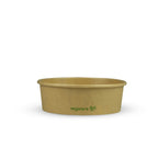 Vegware 16oz / 500ml round kraft food container, 150-Series