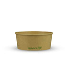 Vegware 24oz / 750ml round kraft food container, 150-Series