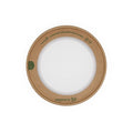 Vegware Round kraft paper lid, cellophane window, 150-Series