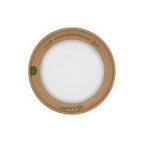 Vegware Round kraft paper lid, cellophane window, 150-Series