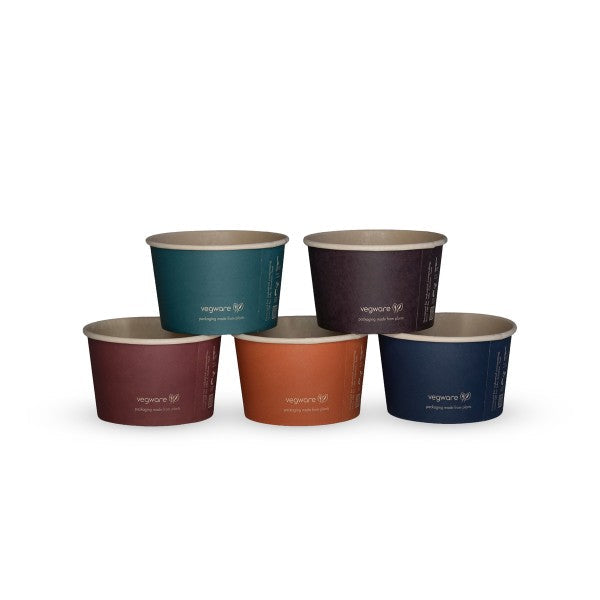 Vegware 8oz / 250ml Feel Snug soup container, 90-Series