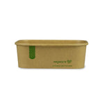 Vegware 24oz / 750ml rectangular kraft food container