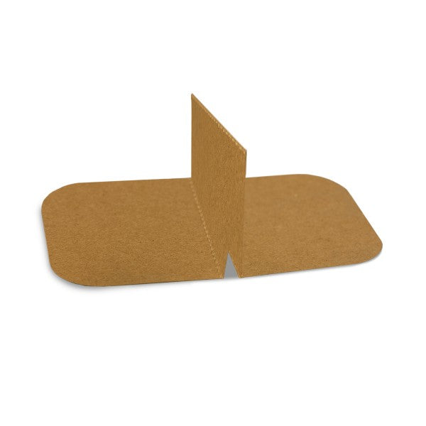 Vegware Rectangular kraft container insert (fits 24-34oz bases)