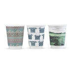 Vegware 8oz / 250ml Gallery design double wall hot cup, 79-Series