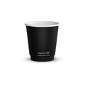 Vegware 10oz / 320ml black double wall hot cup, 89-Series