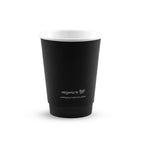 Vegware 12oz / 360ml black double wall cup, 89-Series