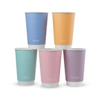 Vegware 16oz / 500ml Feel Good double wall hot cup, 89-Series
