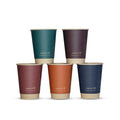 Vegware 12oz / 360ml Feel Snug double wall hot cup, 89-Series