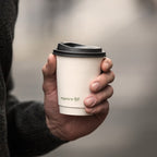 Vegware 8oz / 250ml white double wall hot cup, 79-Series