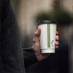 Vegware 16oz / 500ml white double wall hot cup, 89-Series