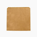 Vegware 10 x 10in / 250 x 250mm recycled kraft flat bag