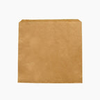 Vegware 10 x 10in / 250 x 250mm recycled kraft flat bag