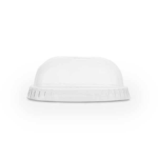 Vegware 76-Series PLA dome lid, straw slot