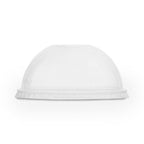 Vegware 96-Series PLA dome lid, straw slot