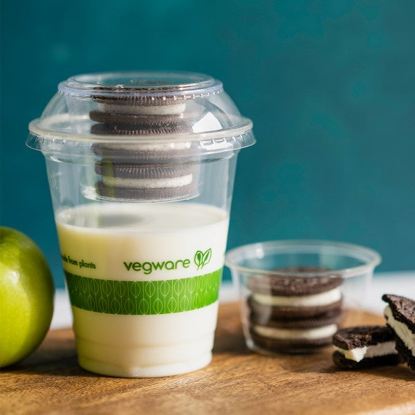 Vegware PLA combo lid, 96-Series