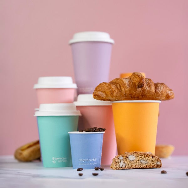 Vegware 12oz / 360ml Feel Good hot cup, 89-Series