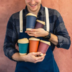 Vegware 12oz / 360ml Feel Snug double wall hot cup, 89-Series