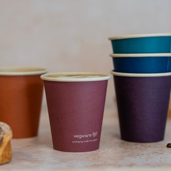 Vegware 10oz / 320ml Feel Snug hot cup, 89-Series