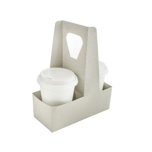 Vegware 2-cup handled carrier