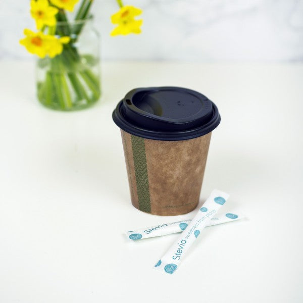 Vegware 10oz / 320ml brown kraft hot cup, 89-Series