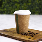 Vegware 12oz / 360ml brown kraft hot cup, 89-Series - EU