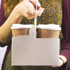 Vegware 4-cup handled carrier